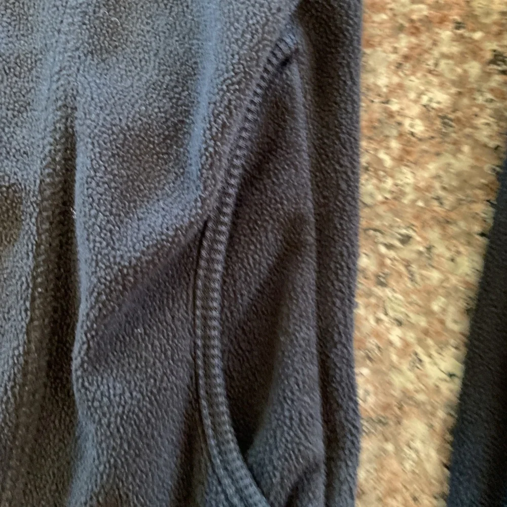 Columbia Lightweight Fleece Jacket full zip size large Black